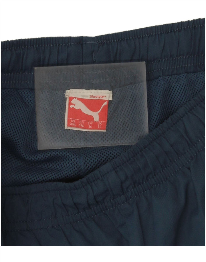 Pantaloni de trening Puma Băieți Joggeri 15-16 Ani Albastru