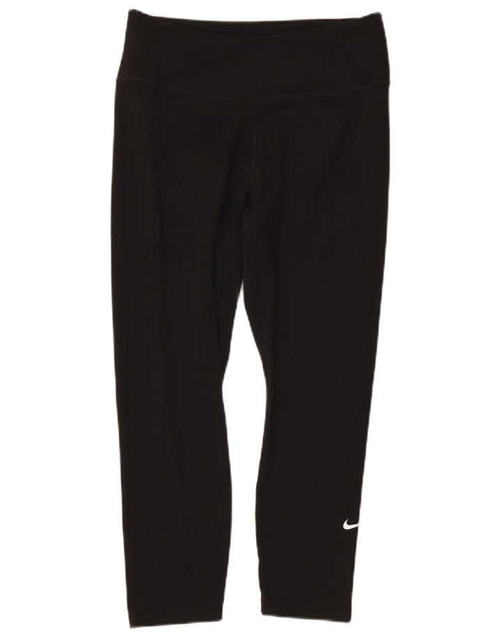 Leggings Nike Dri Fit Capri pentru femei UK 12 Medium Black