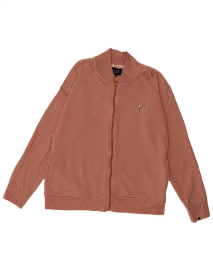 Jachetă de trening pentru femei Avirex UK 14 mare bumbac roz