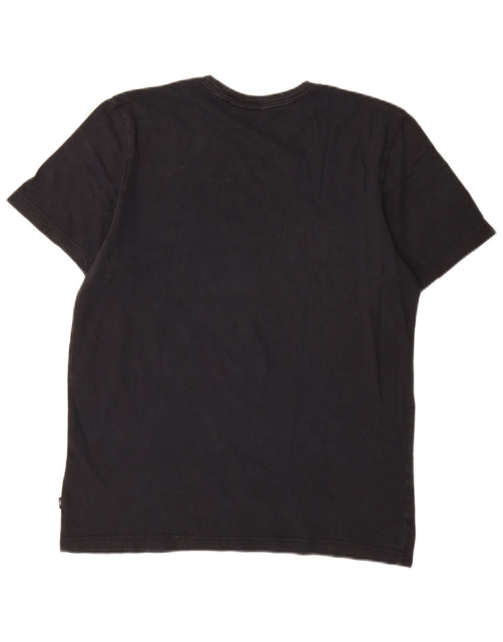 Tricou grafic Adidas pentru bărbați Top mediu negru bumbac