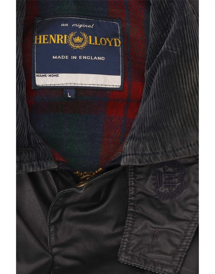 Jachetă de vânt pentru bărbați Henri Lloyd UK 40, mare, bleumarin