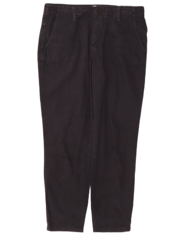 Pantaloni chino slim pentru femei Zara EU 40 Mediu L30 L27 Bleumarin