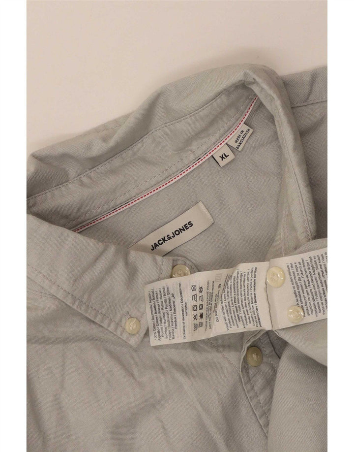 Cămașă Jack & Jones pentru bărbați XL bumbac gri
