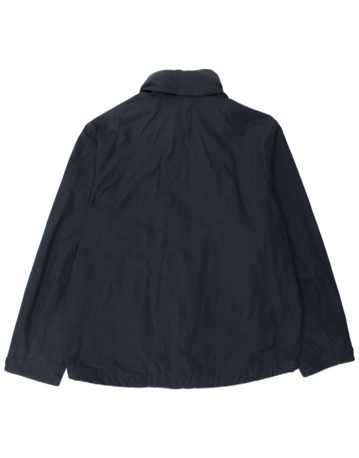 Jachetă de vânt pentru bărbați Marks & Spencer, cu glugă, UK 42 XL bleumarin