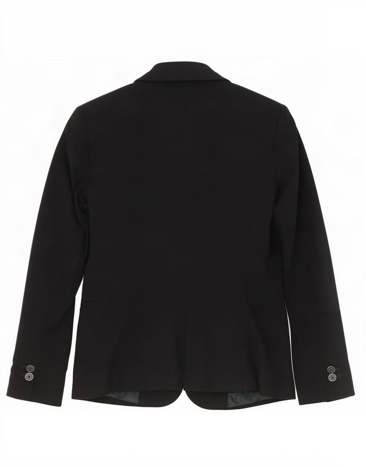 Sacou blazer pentru femei Zara, cu 1 nasture, UK 10 Mic Negru