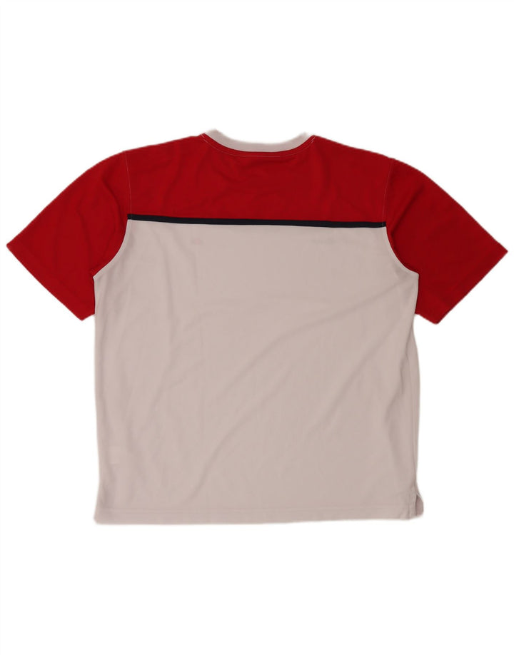 Tricou Bărbați ELLESSE Top XL Alb Colorblock