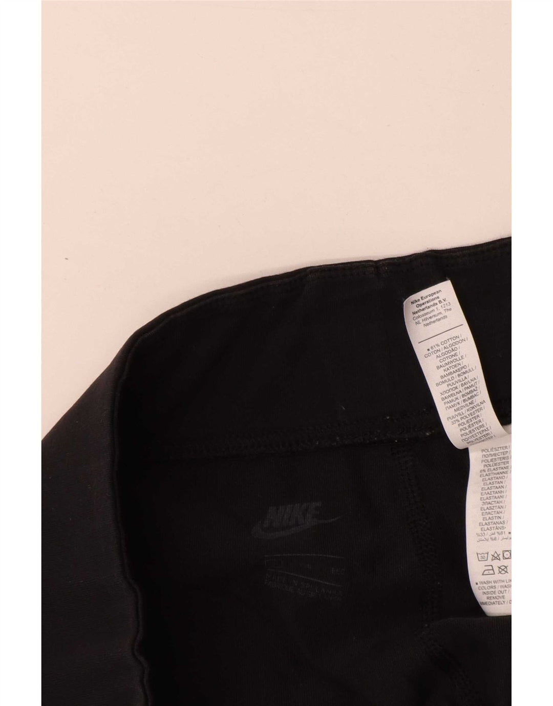 Leggings grafic Nike pentru femei UK 20 2XL bumbac negru