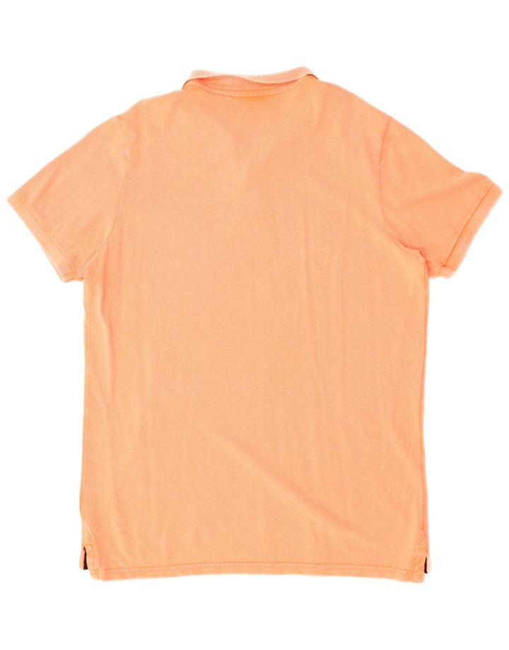Tricou polo pentru bărbați Superdry 3XL bumbac portocaliu