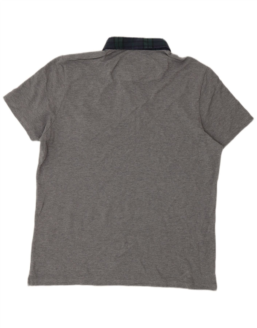 Tricou polo rugby Lyle & Scott pentru bărbați, bumbac gri mare