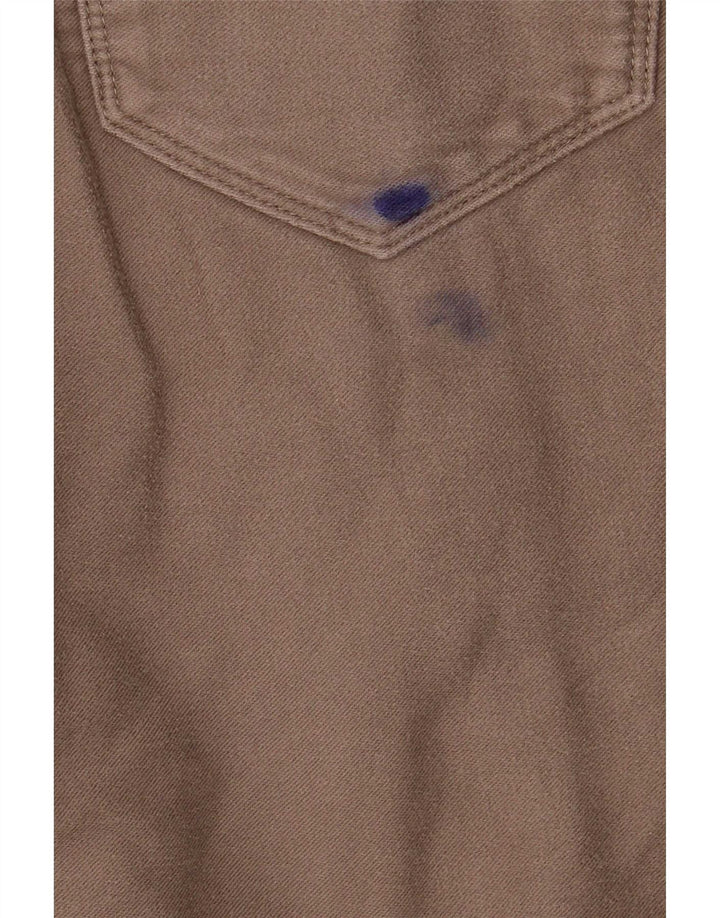 Pantaloni casual subțiri pentru bărbați Marks & Spencer L32 L33 bumbac gri