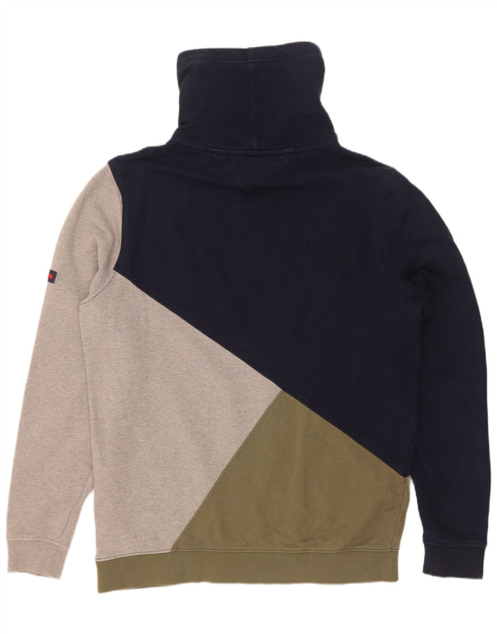 Hanorac grafic pentru bărbați Tommy Hilfiger Pulover XL, multicolor, color block