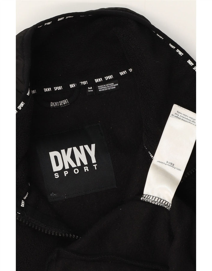 DKNY Jachetă pentru bărbați din lână UK 38 Poliester mediu negru