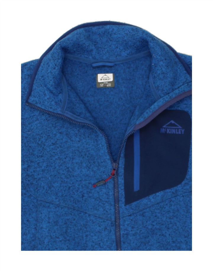 MCKINLEY Mens Tracksuit Top Jacket Medium Blue Polyester Vintage McKinley and Second-Hand McKinley from Messina Hembry 