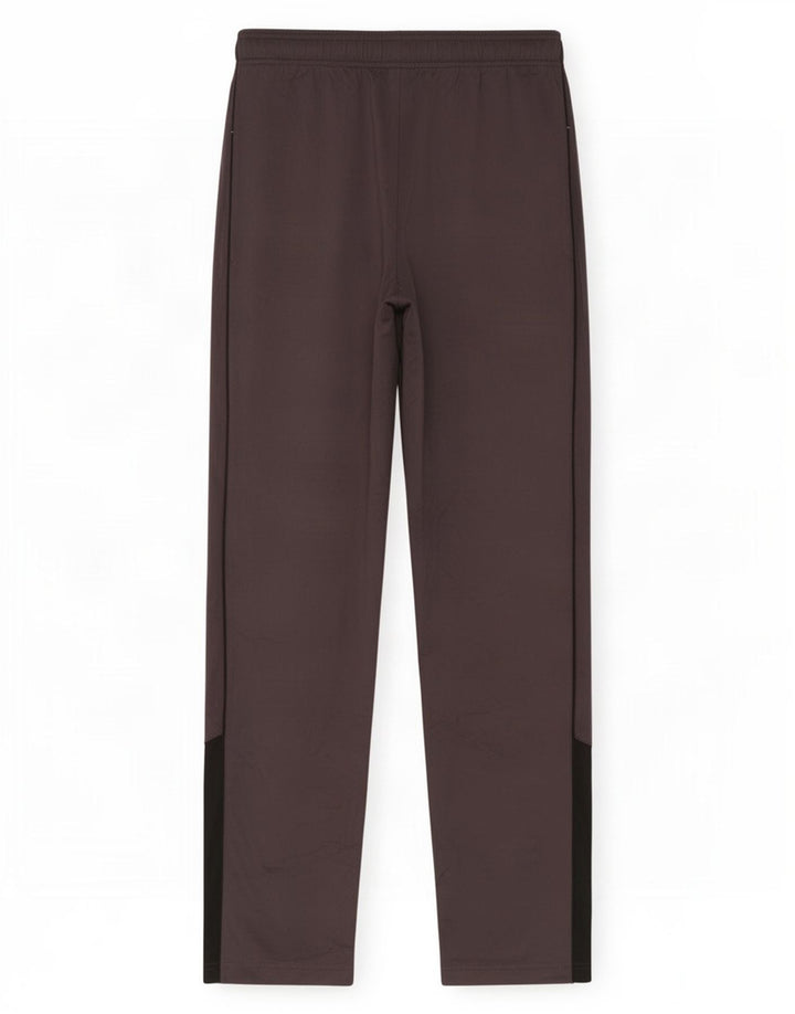 Pantaloni de trening Fila pentru bărbați, gri mediu, poliester color bloc