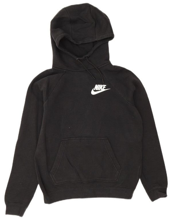 Pulover supradimensionat pentru femei Nike UK 6 XS bumbac negru