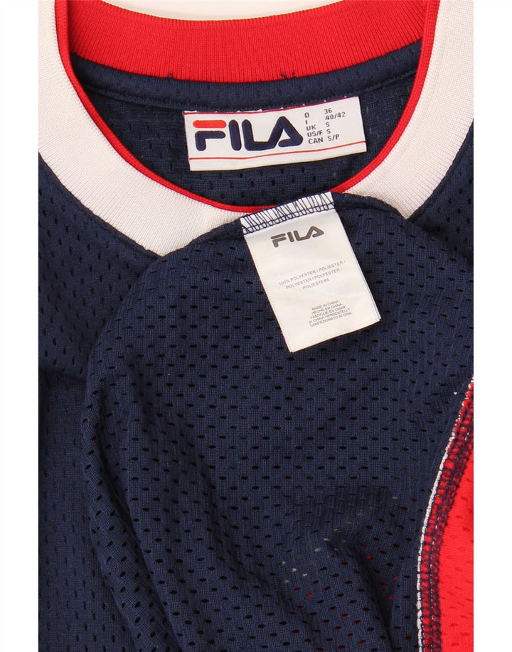 Tricou grafic pentru bărbați FILA Top Mic Bleumarin