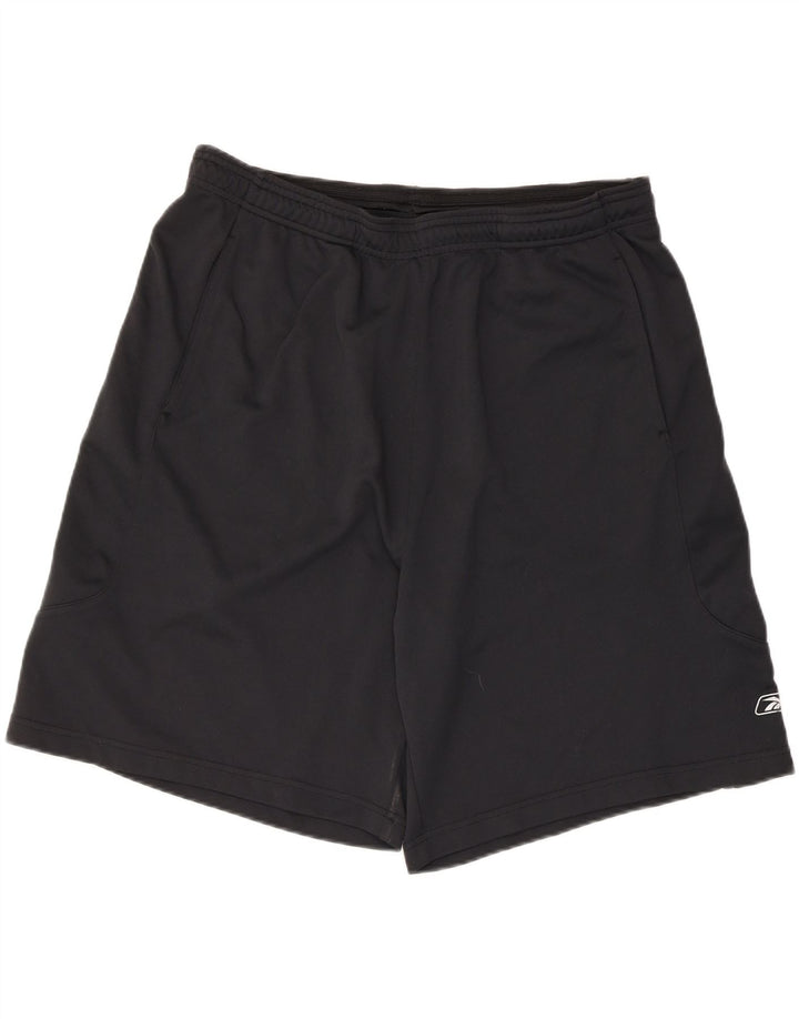 Pantaloni scurți sport pentru bărbați Reebok XL poliester negru