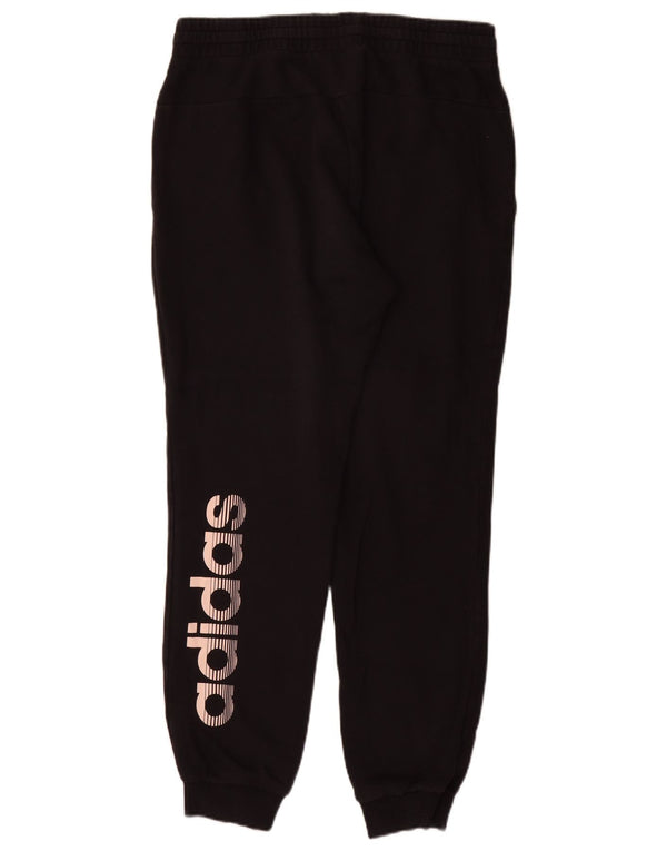 Pantaloni de trening cu grafic pentru femei Adidas Pantaloni de jogging UK 16/18 Large Black