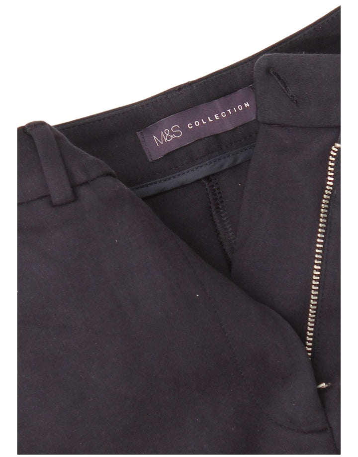 Pantaloni de costum subțiri pentru femei Marks & Spencer L26 L26 bleumarin