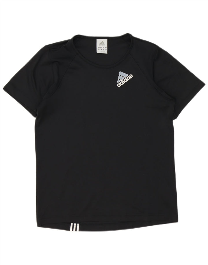 Tricou grafic pentru bărbați Adidas Top Mediu Poliester Negru