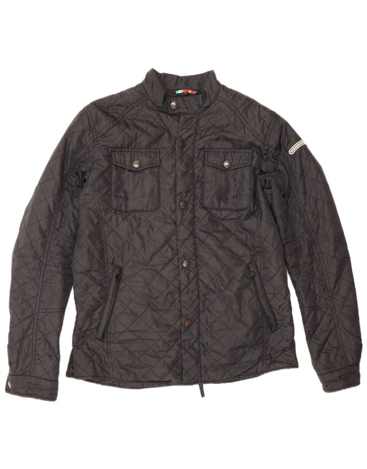 Jachetă matlasată Tucano Urbano pentru bărbați UK 36 Poliester negru mic