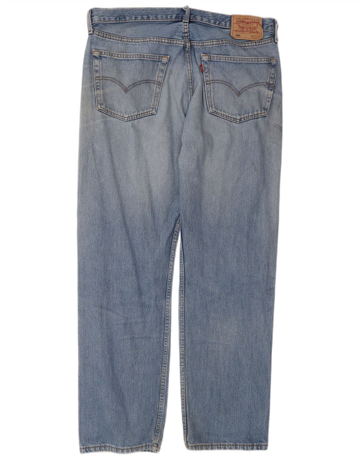 Blugi drepti pentru bărbați Levi's W38 L32 Bumbac albastru