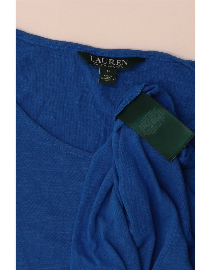 Vestă pentru femei Ralph Lauren UK 10 Small Blue Bumbac