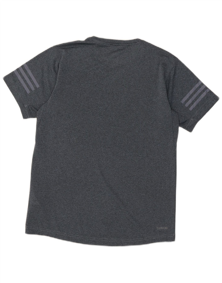 Tricou pentru bărbați ADIDAS Climacool Top mic, albastru, poliester cu pături