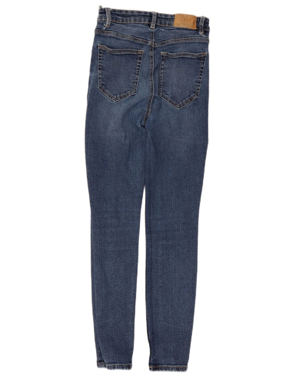 Blugi skinny dama Zara EU 36 XS W26 L26 Albastru Bumbac