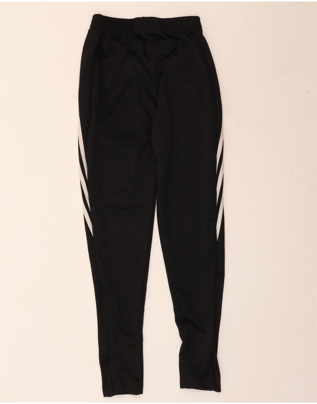 Pantaloni de trening ADIDAS pentru baieti 11-12 ani poliester negru