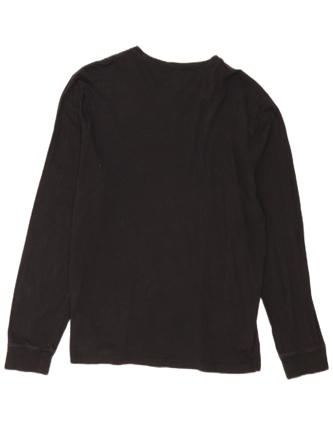 Top pentru femei J. CREW cu mânecă lungă UK 16, mare, negru, bumbac