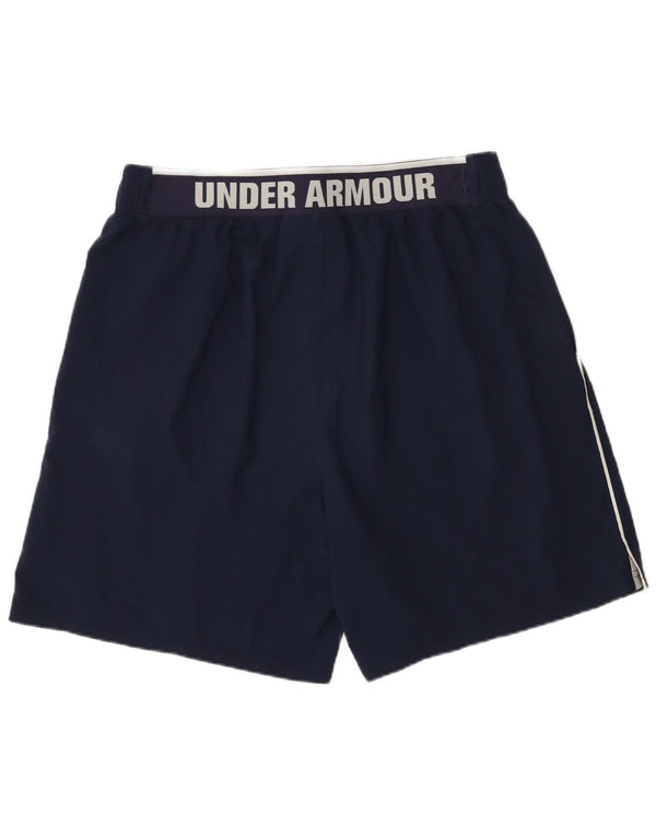Pantaloni scurți sport Under Armour pentru bărbați Heat Gear Graphic XL bleumarin
