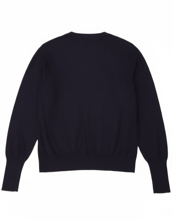 Pulover cardigan pentru femei Marks & Spencer UK 20 2XL Viscoză bleumarin