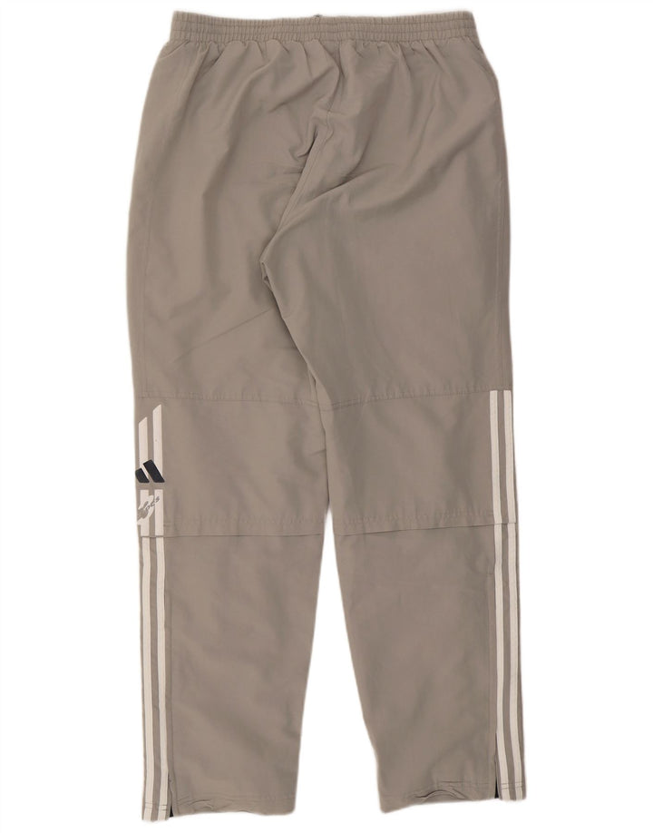 Pantaloni de trening Adidas pentru bărbați UK 40/42 Poliester mediu gri