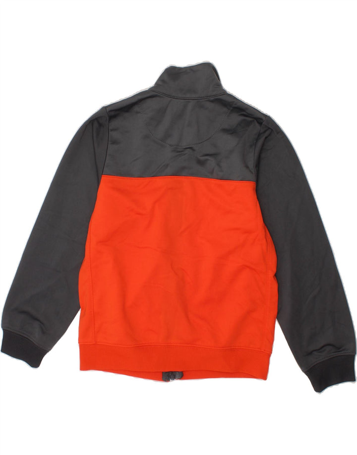 NIKE Boys Tracksuit Top Jacket 6-7 Years Red Colourblock Polyester Vintage Nike and Second-Hand Nike from Messina Hembry 