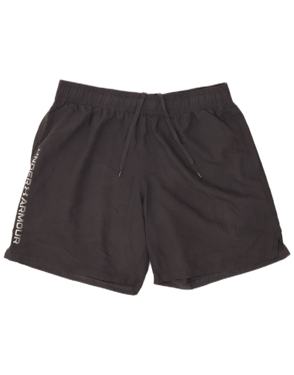 Pantaloni scurți sport grafic Under Armour XL poliester gri