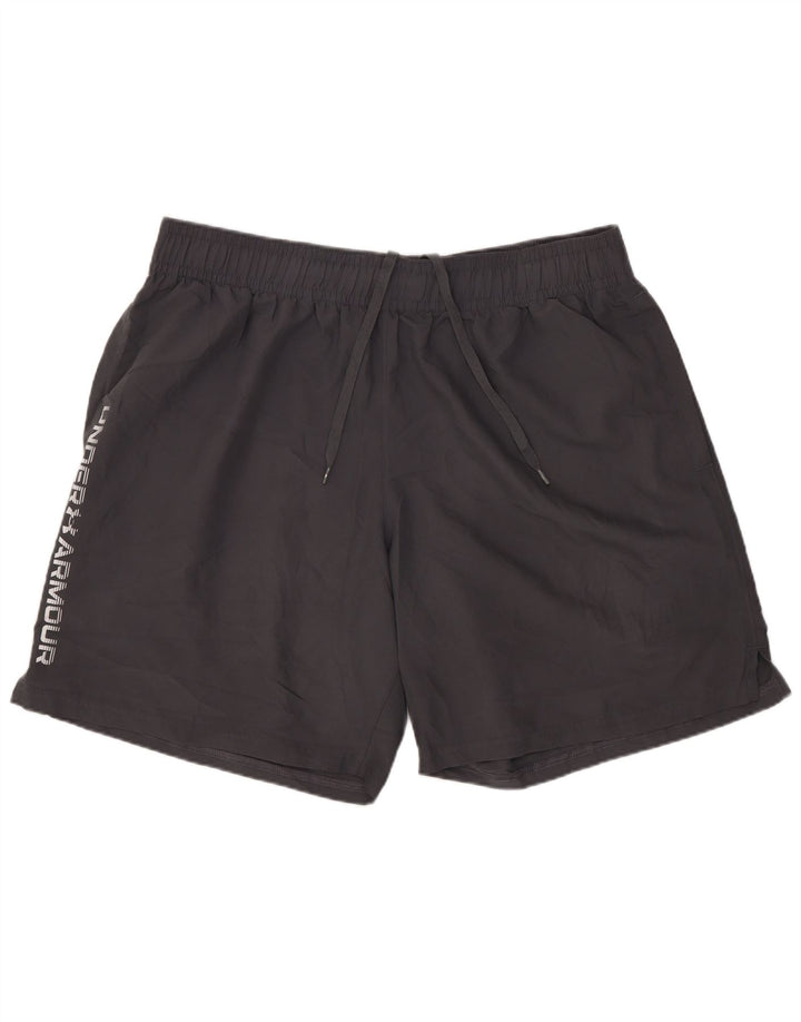 Pantaloni scurți sport grafic Under Armour XL poliester gri