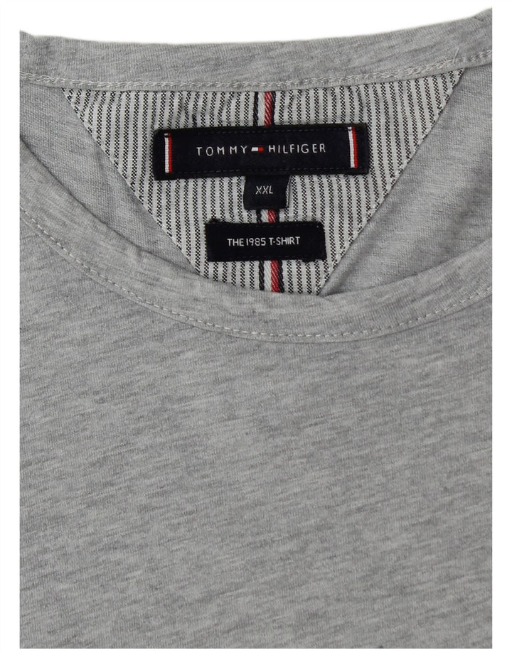 Tricou pentru bărbați Tommy Hilfiger Top 2XL gri