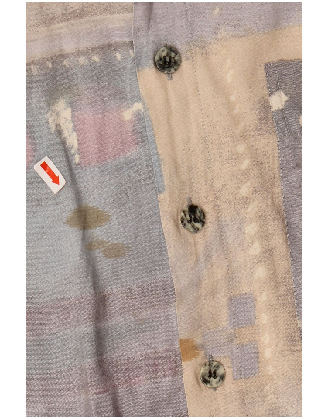 Cămașă pentru bărbați Club D'Amingo Mărimea 41/42 Patchwork mare multicoloră