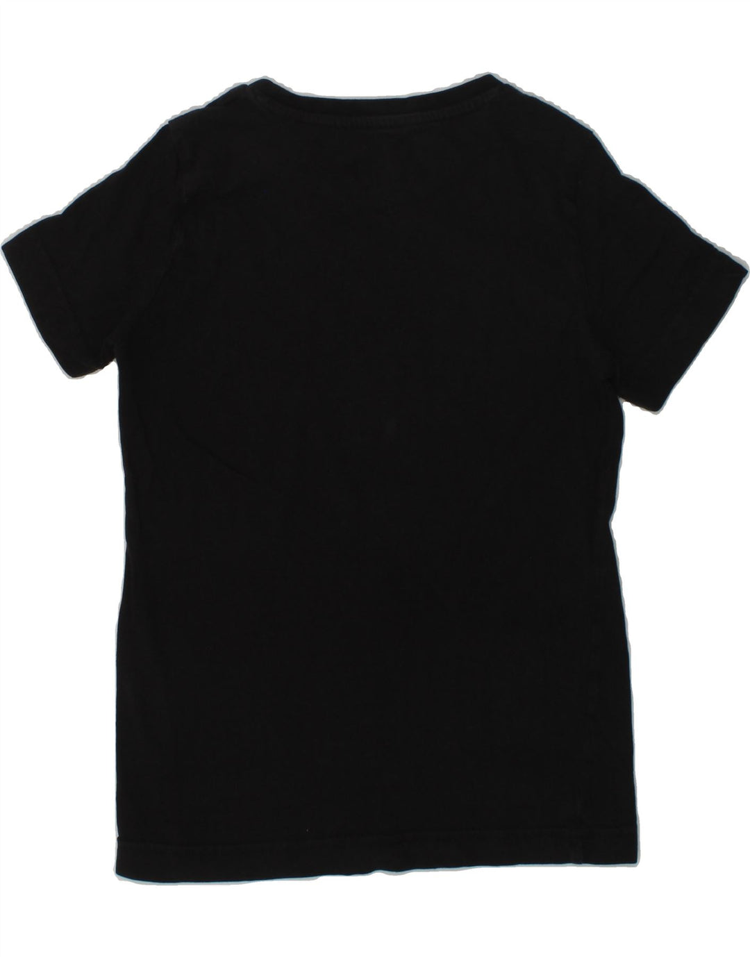 PUMA Girls Graphic T-Shirt Top 7-8 Years Black | Vintage Puma | Thrift | Second-Hand Puma | Used Clothing | Messina Hembry 
