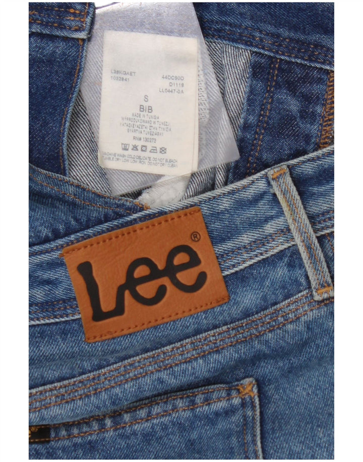 Salopete LEE pentru femei, cu croiala relaxată, blugi subțiri Mici L34 L31 Bumbac albastru