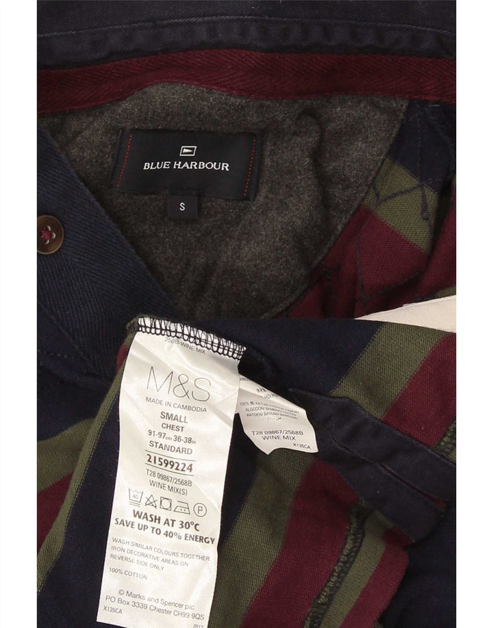 Tricou polo pentru bărbați Marks & Spencer Blue Harbour Rugby, mic, multicolor