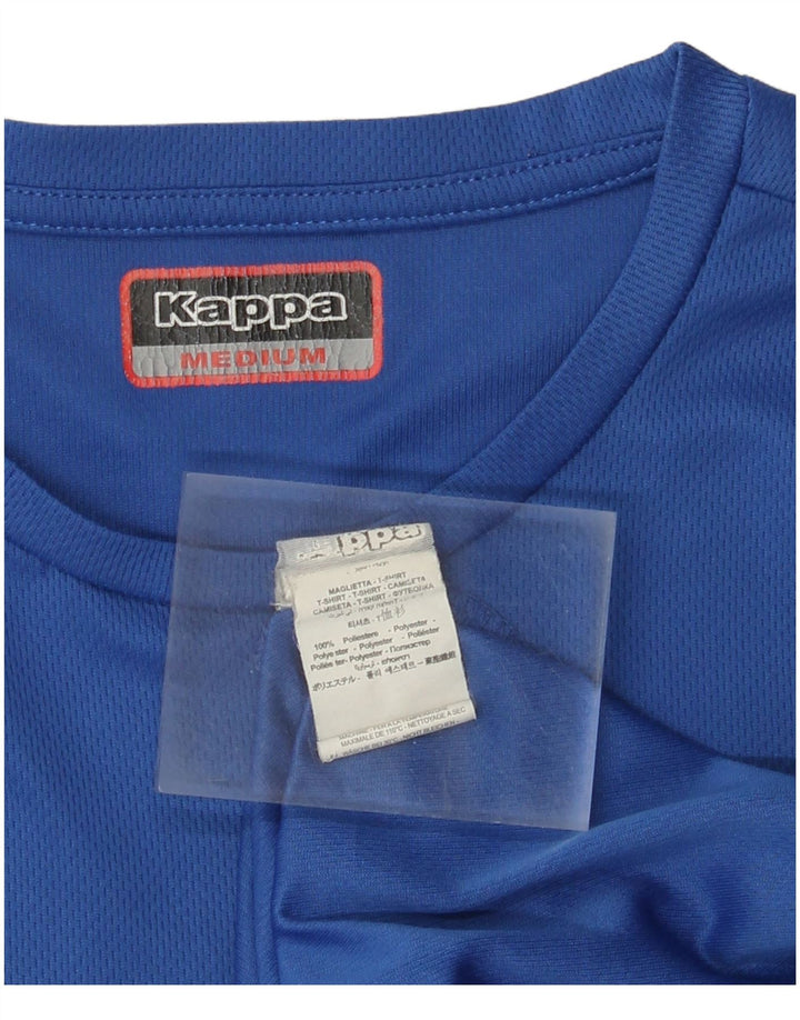 Tricou grafic pentru bărbați Kappa Top Medium Blue Poliester