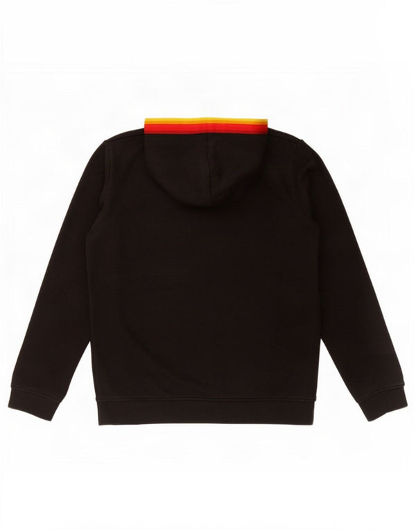 Pulover cu glugă cu grafic pentru băieți Ellesse, 13-14 ani, negru, bloc de culoare