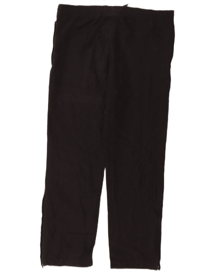 Pantaloni de trening Adidas pentru bărbați, poliester mediu negru
