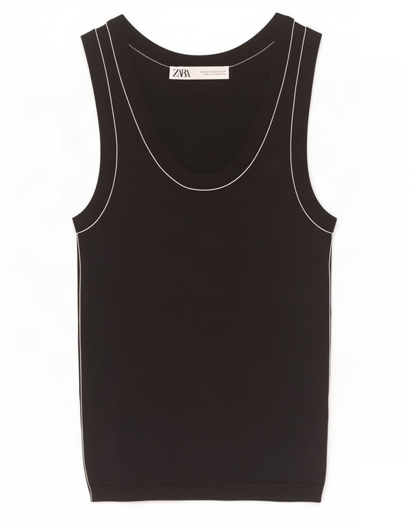 Vestă pentru femei Zara UK 4 XS Negru