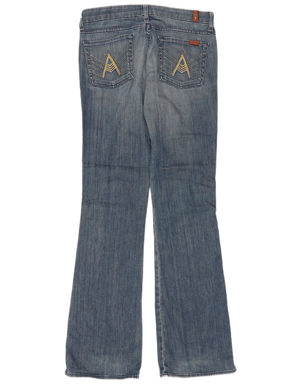 Blugi evazați pentru femei 7 For All Mankind L32 L34 Bumbac albastru