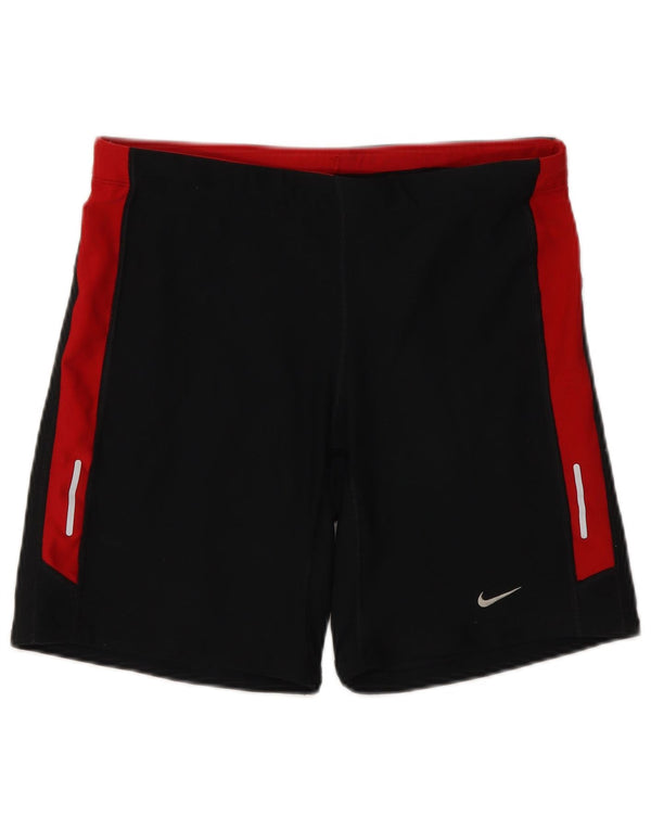 Pantaloni scurți sport Nike Dri Fit pentru femei UK 18 XL, negru, poliester