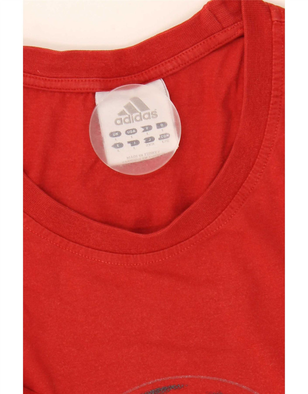 Tricou grafic pentru bărbați Adidas Top mare roșu