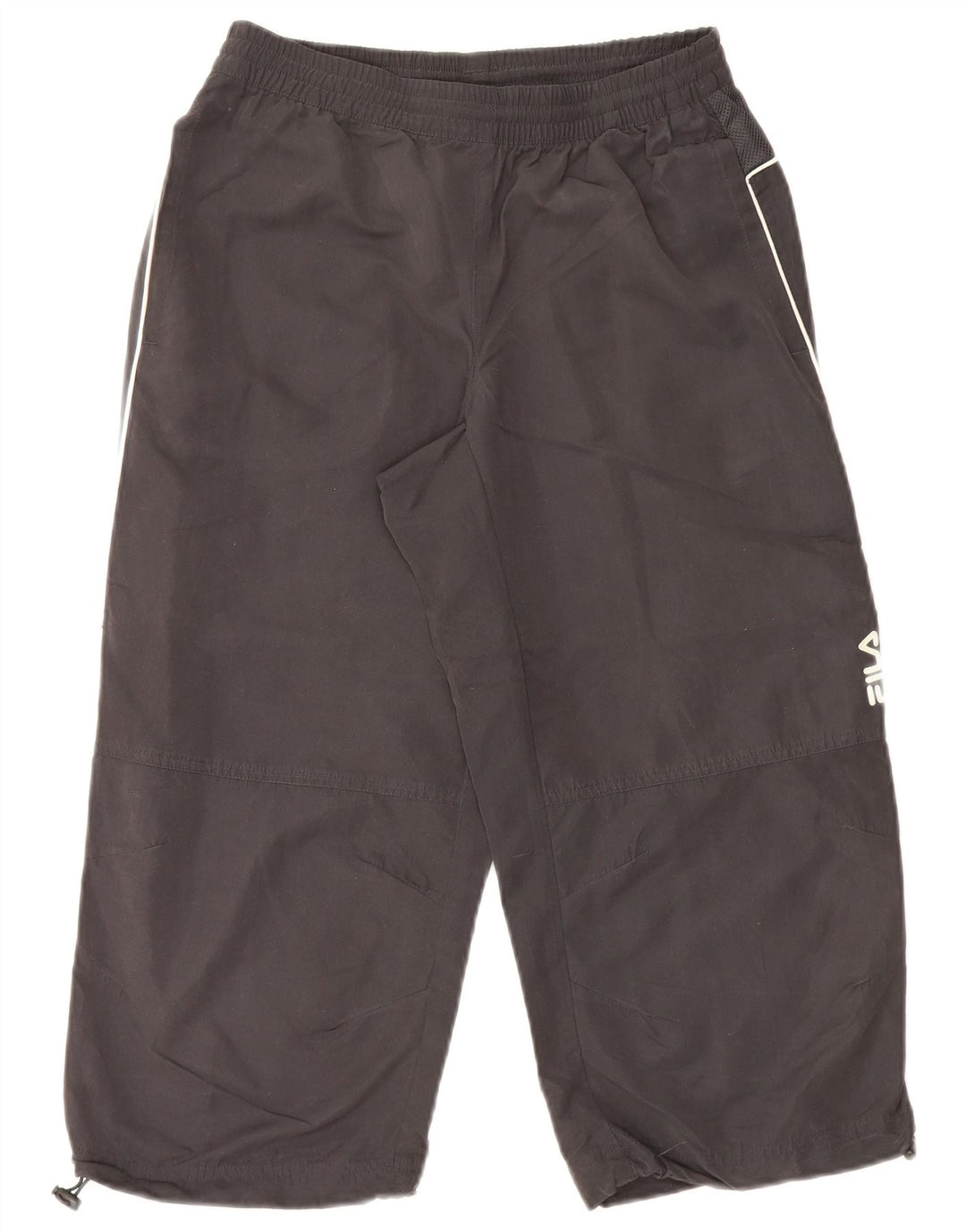 Pantaloni de trening Fila Graphic Capri pentru bărbați, poliester mici, gri